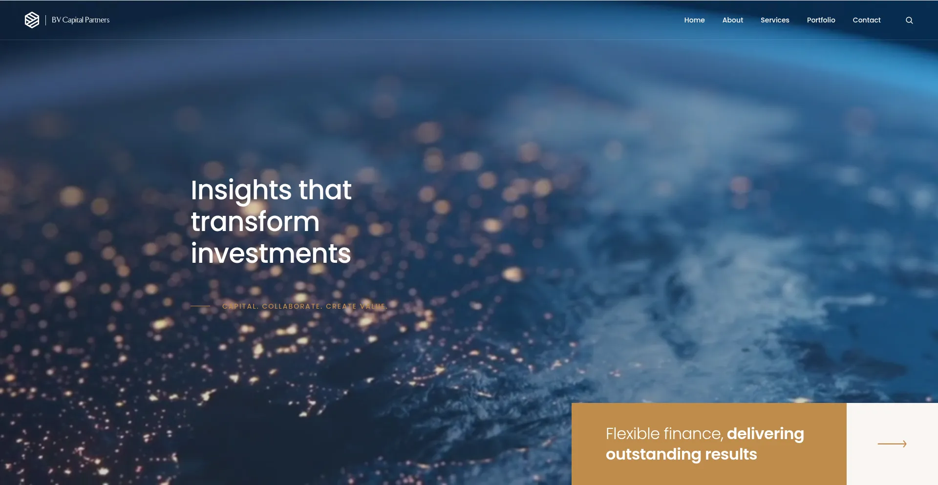 Website screenshot of Bvcap.nl