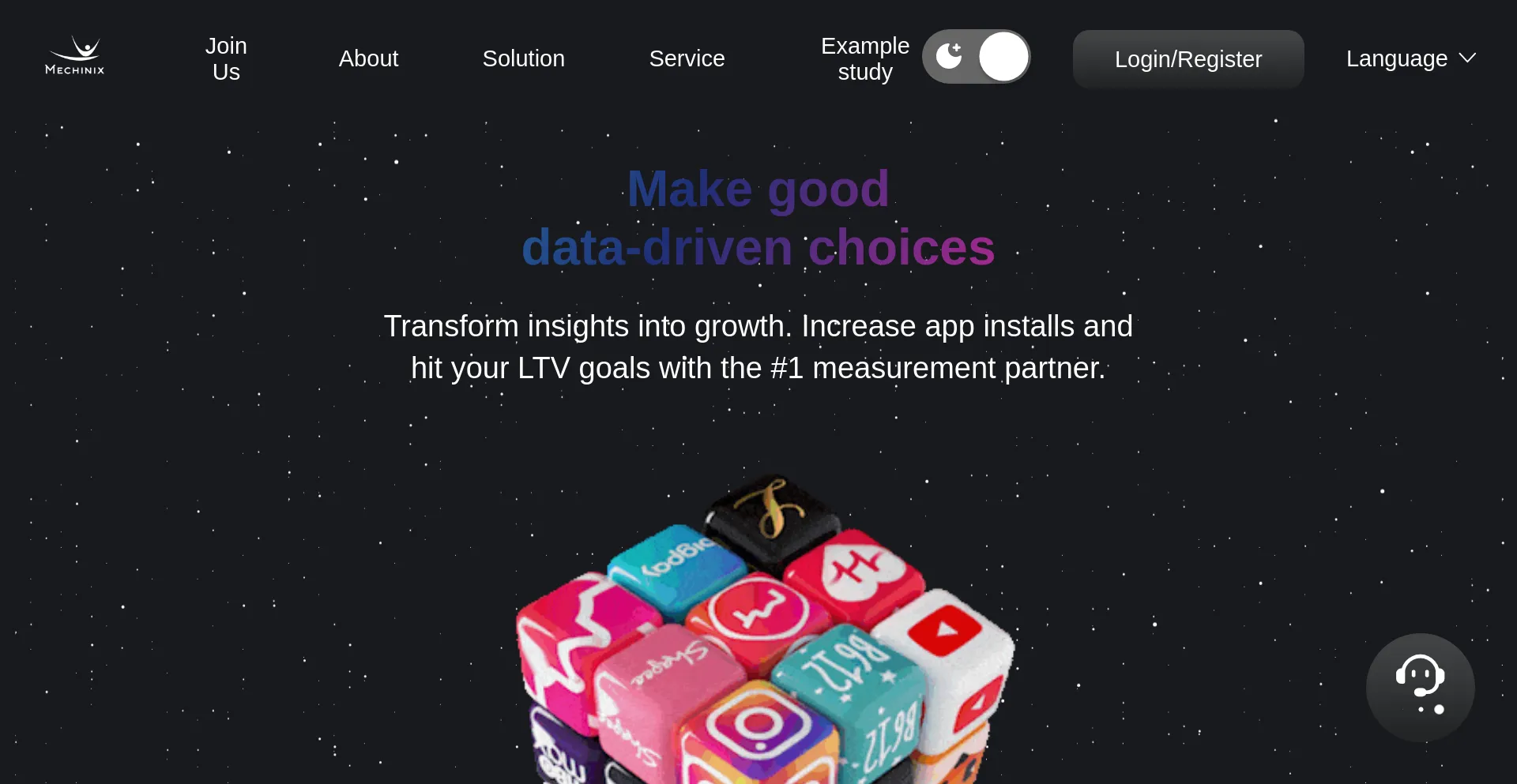 Website screenshot of Bymch.com