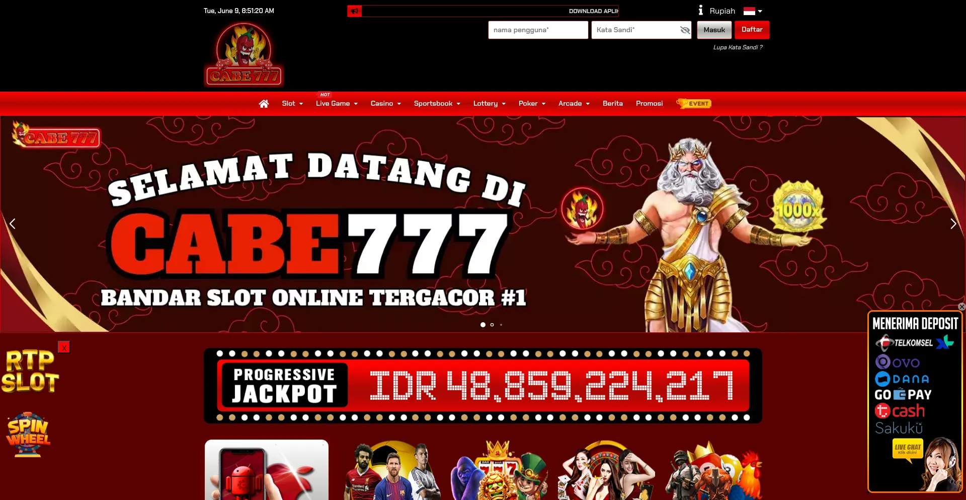 Cabe777.com