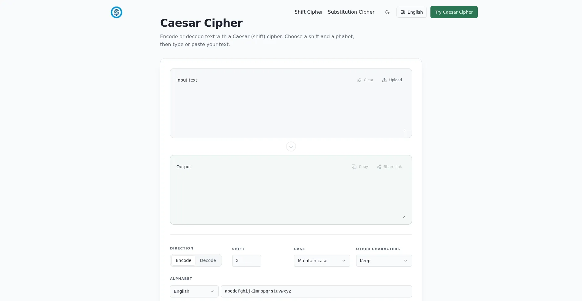 Caesar-cipher.org