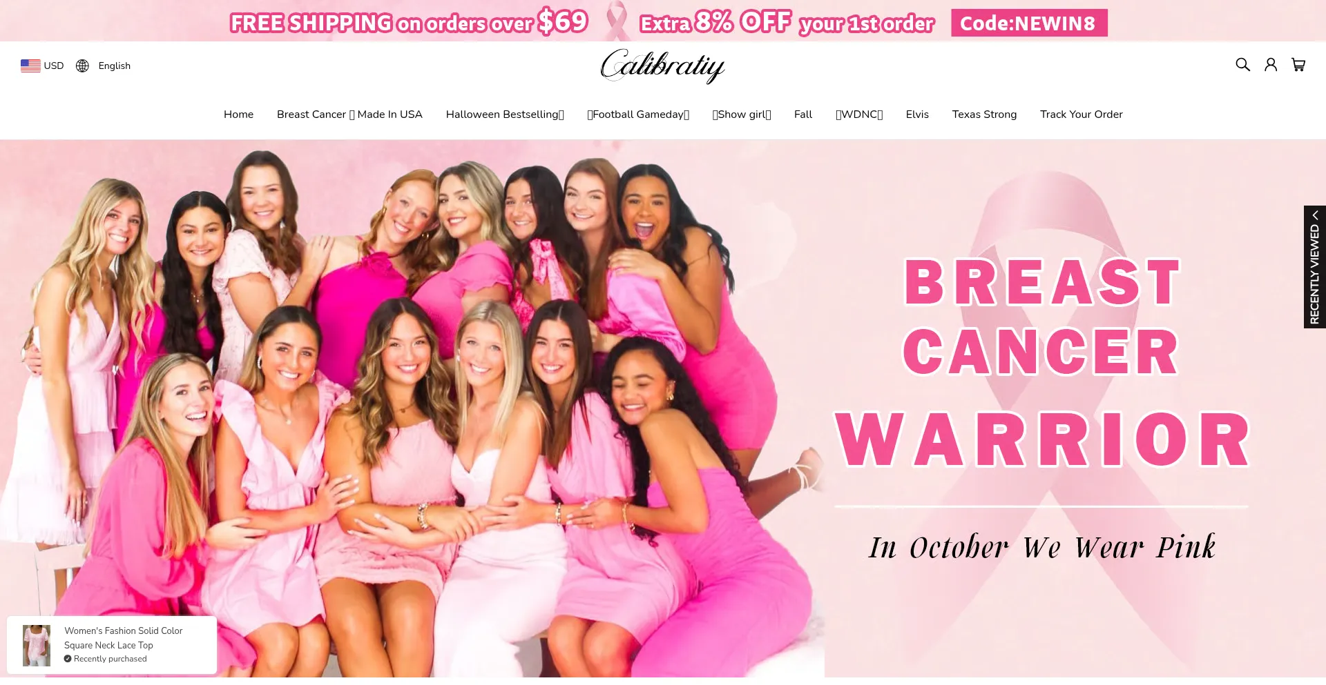 Website screenshot of Calibratiy.com
