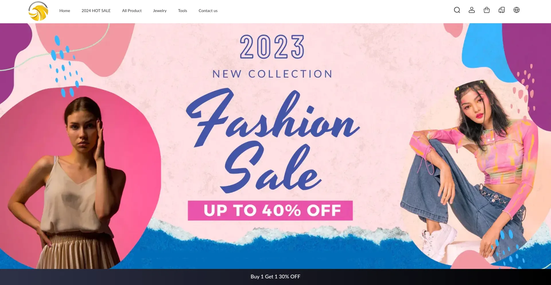 Website screenshot of Callawayoutlet.shop