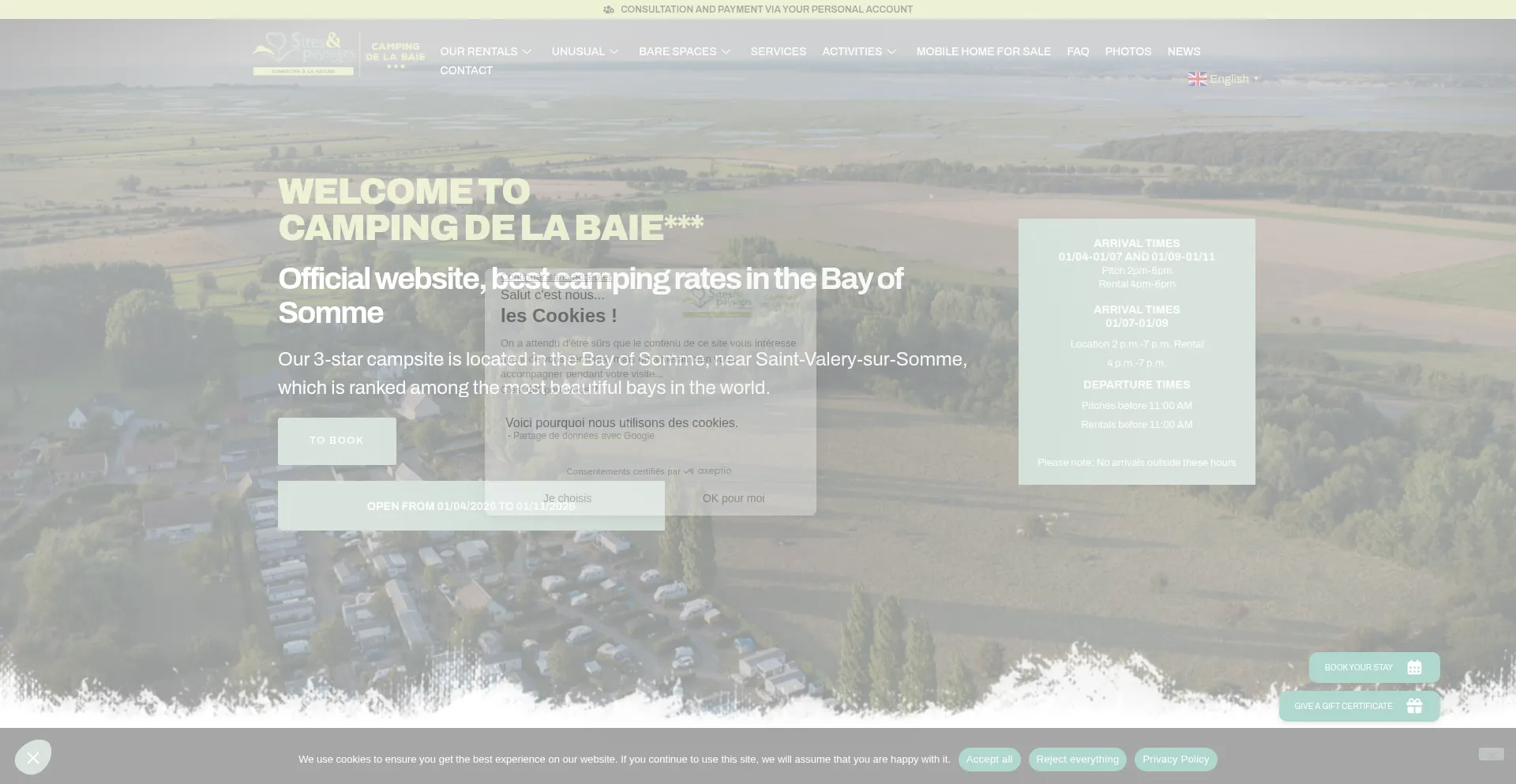 Campingdelabaie.eu