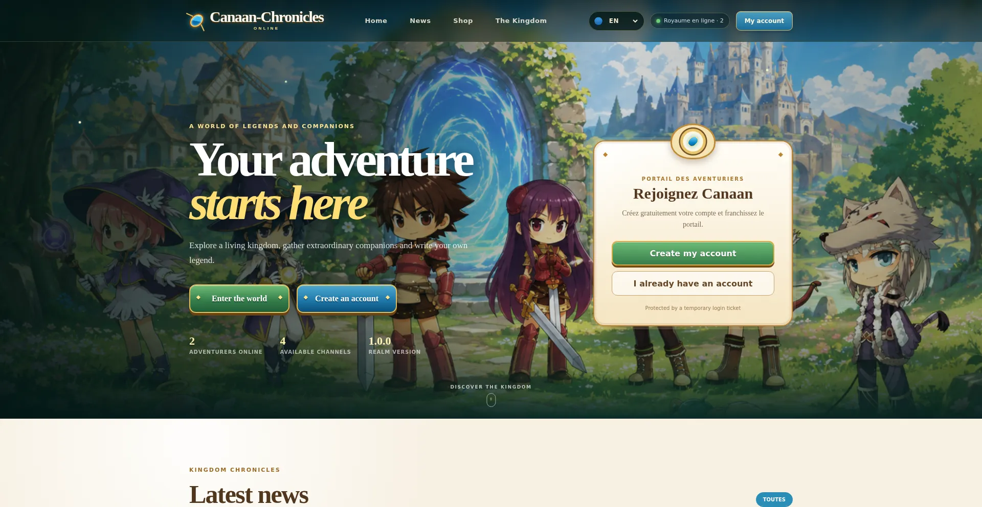 Canaan-chronicles.online