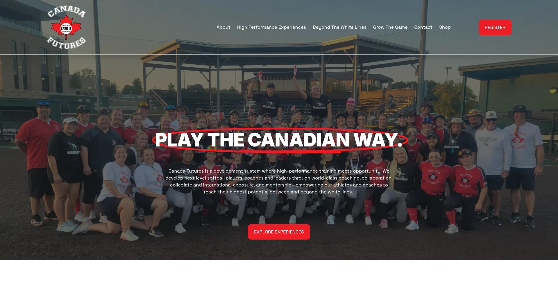 Website screenshot of Canada-futures.com