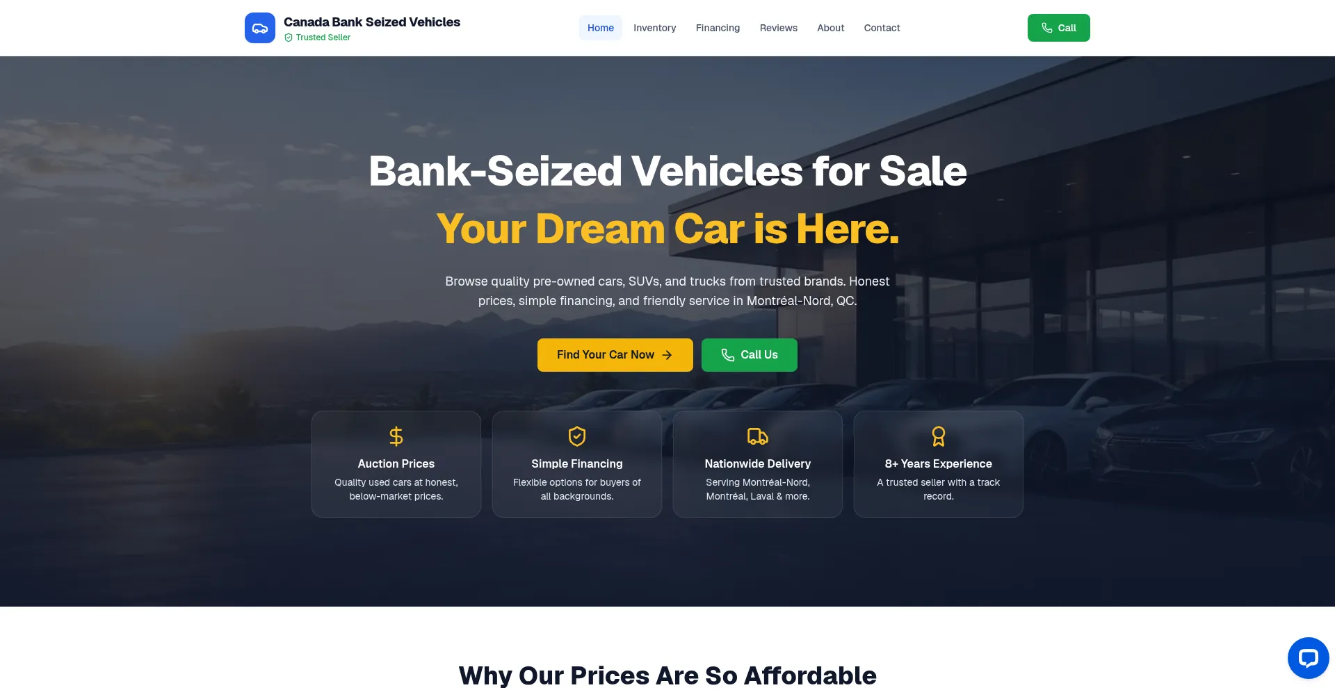 Canadabankvehicles.com