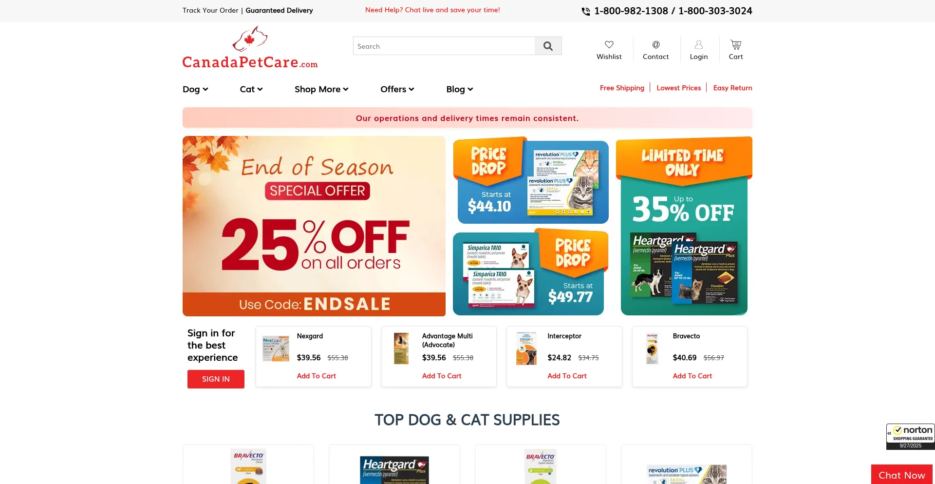 Canadapetcare.com