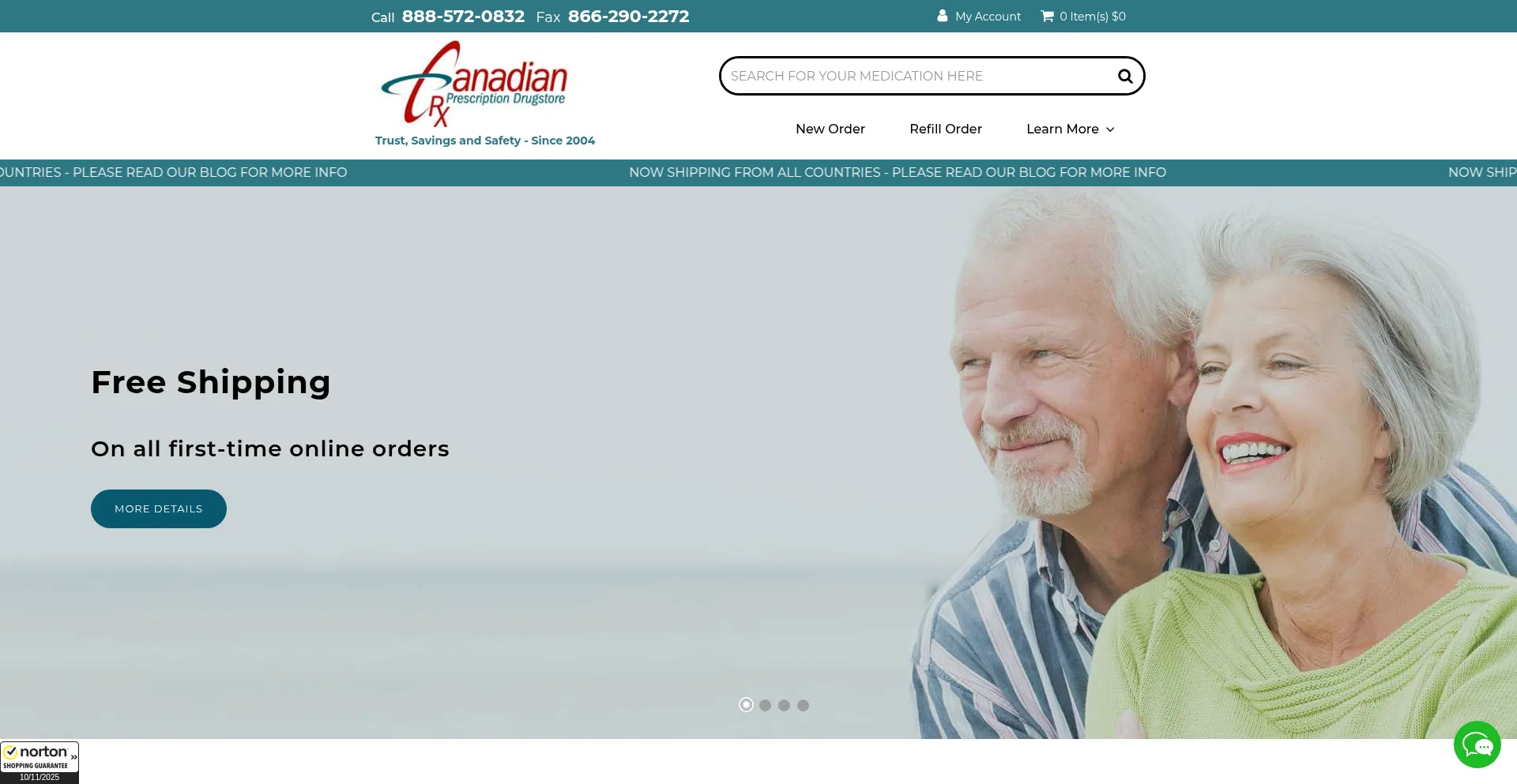 Canadianprescriptiondrugstore.com