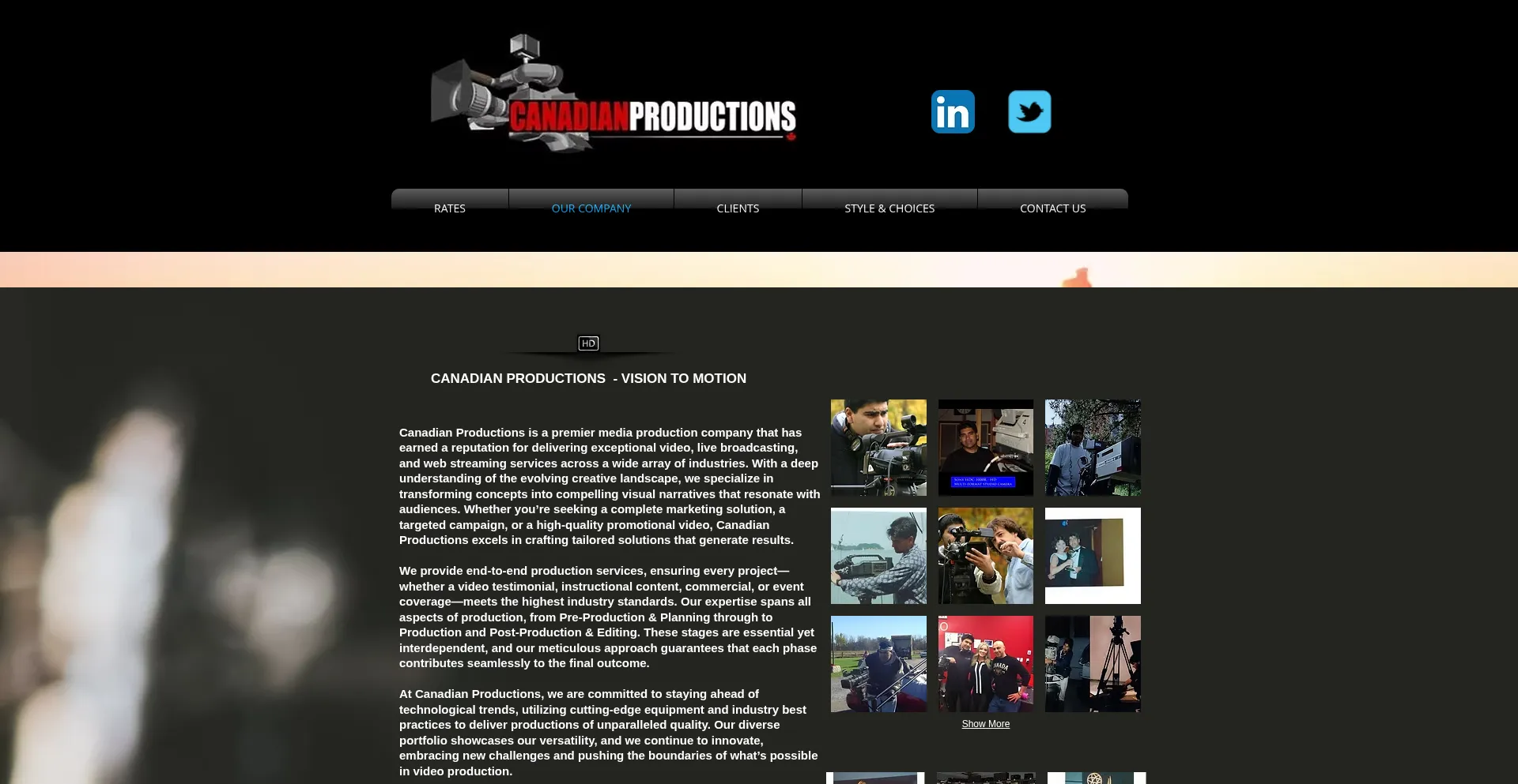 Canadianproductions.com
