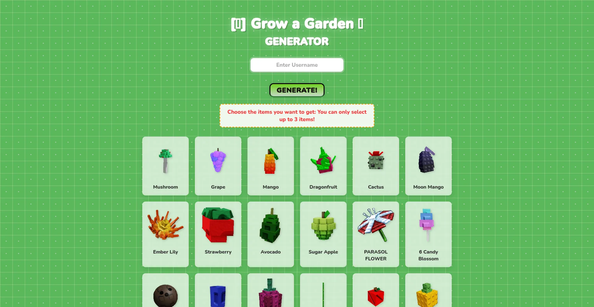Website screenshot of Candybl.site