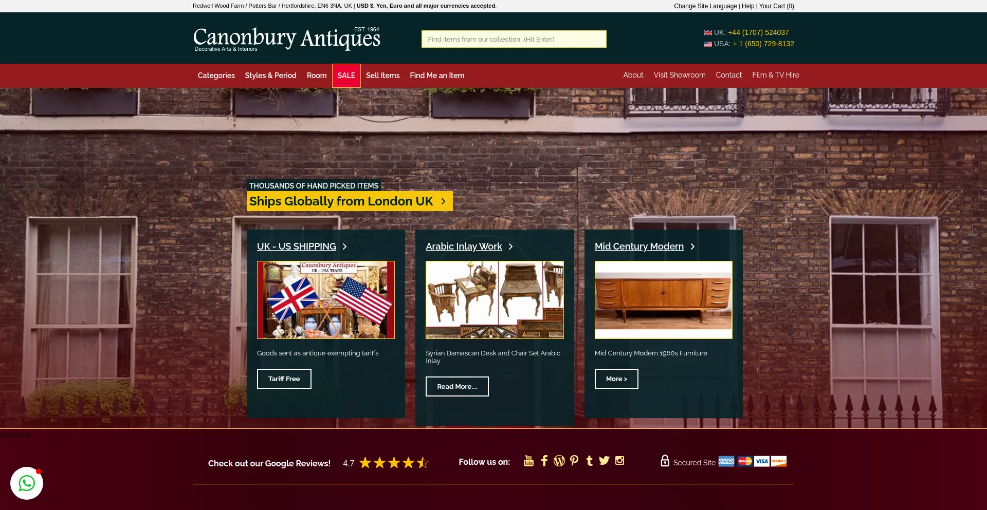 Canonburyantiques.com