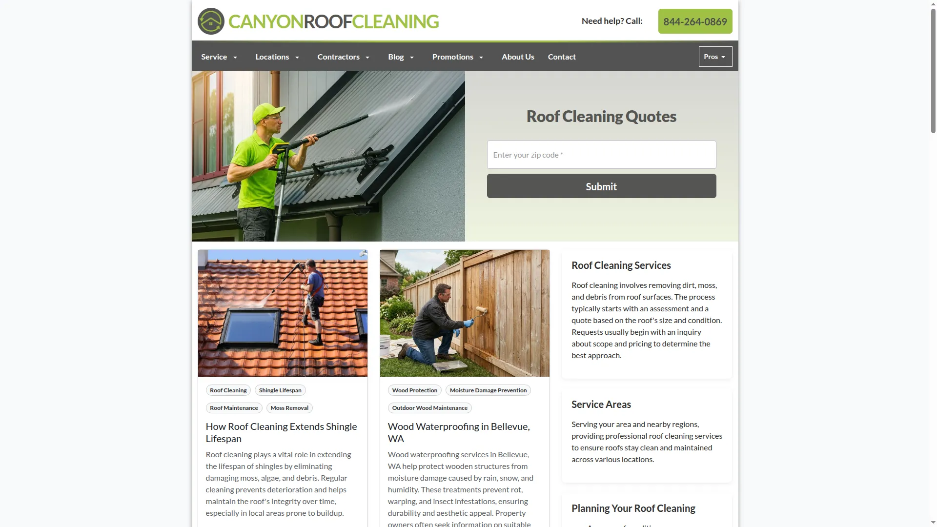 Canyonroofcleaning.com