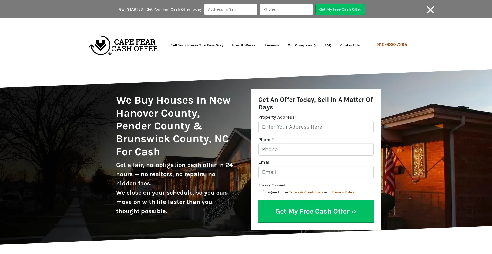 Capefearcashoffer.com