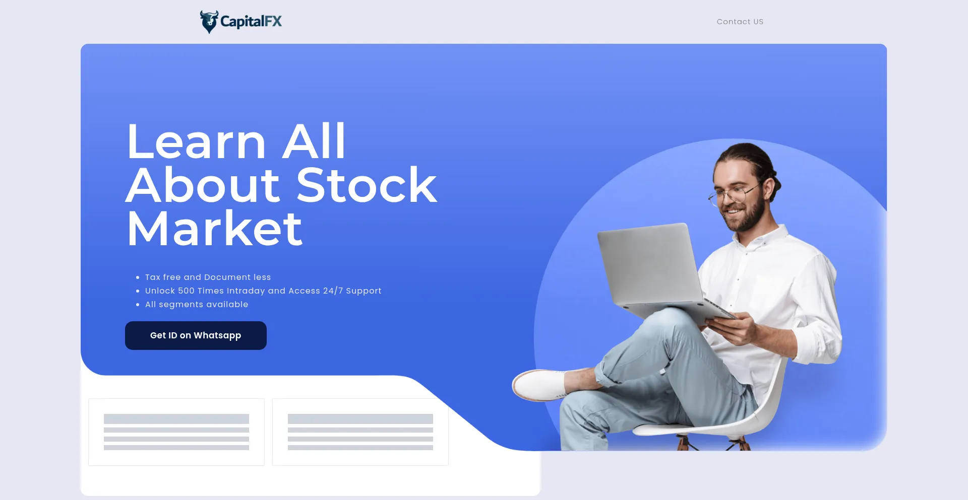 Website screenshot of Capitalfx.co
