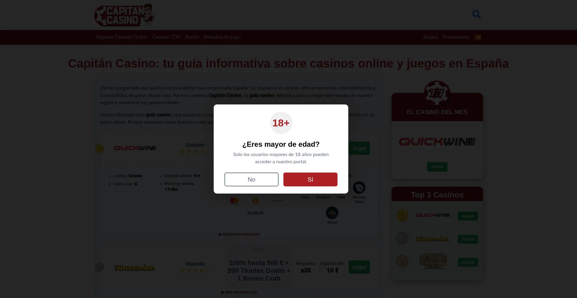 Capitancasino.org