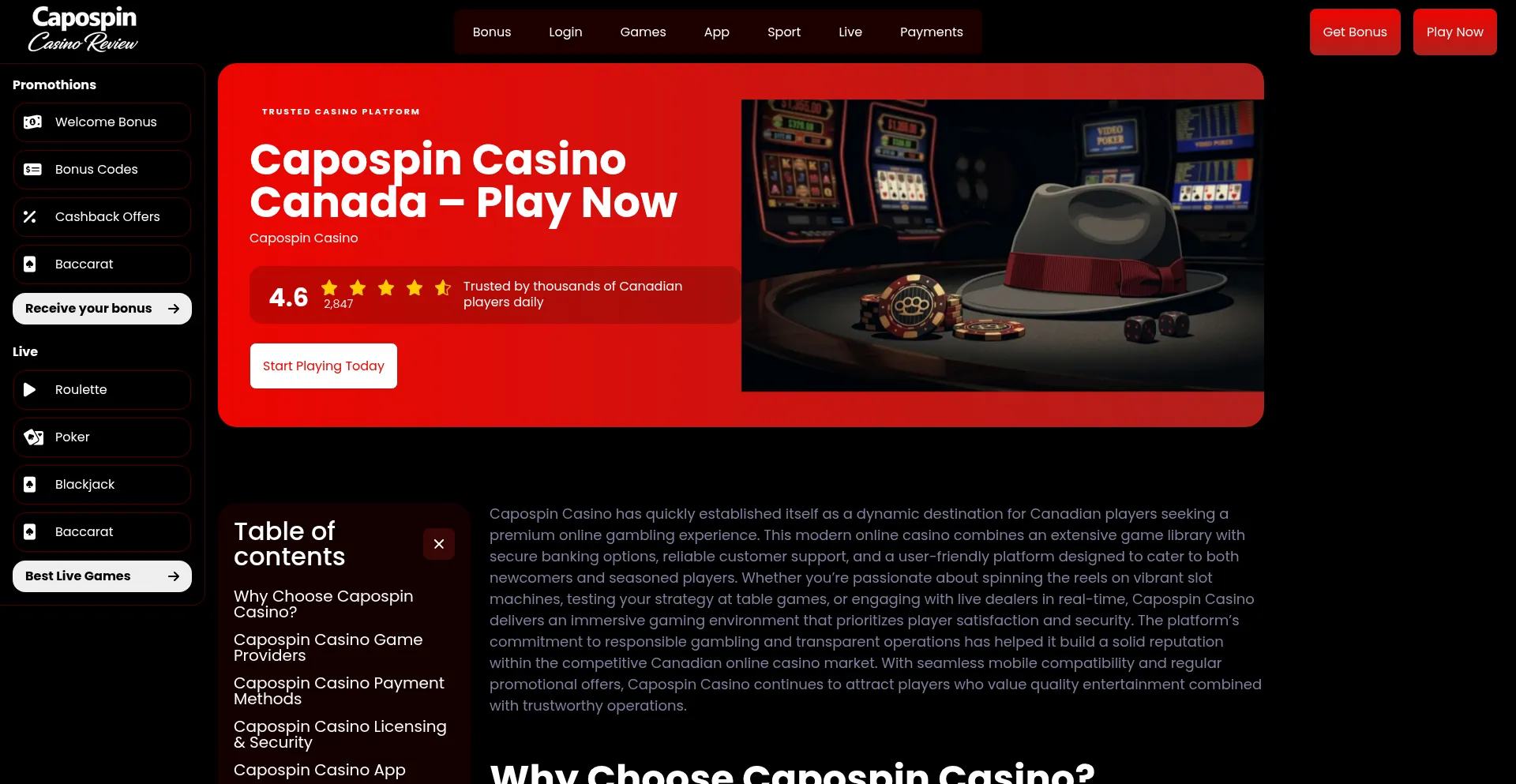 Capospin7-casino.ca