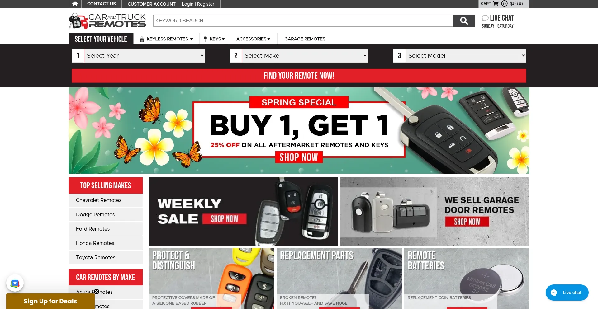 Carandtruckremotes.com