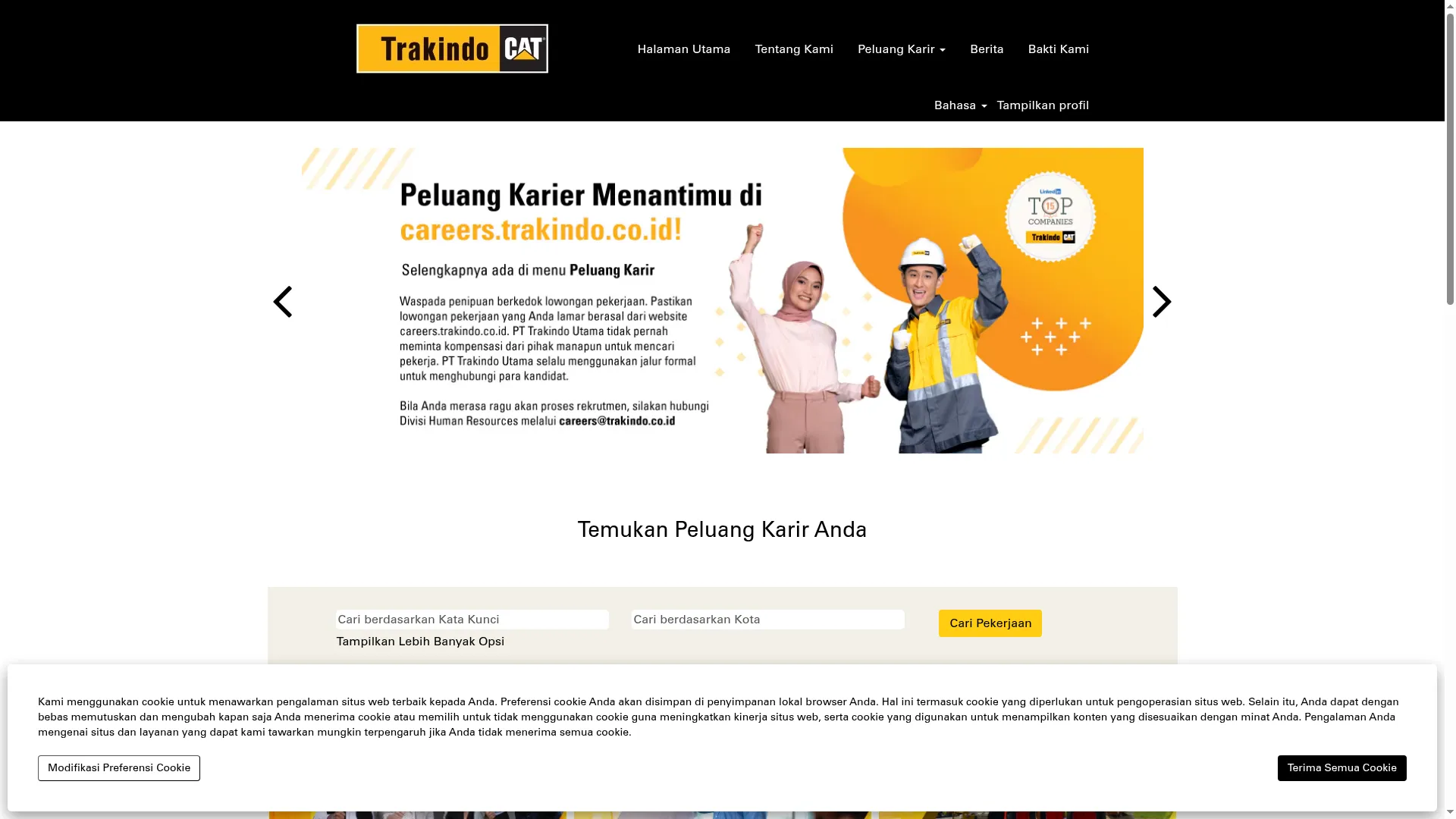 Careers.trakindo.co.id