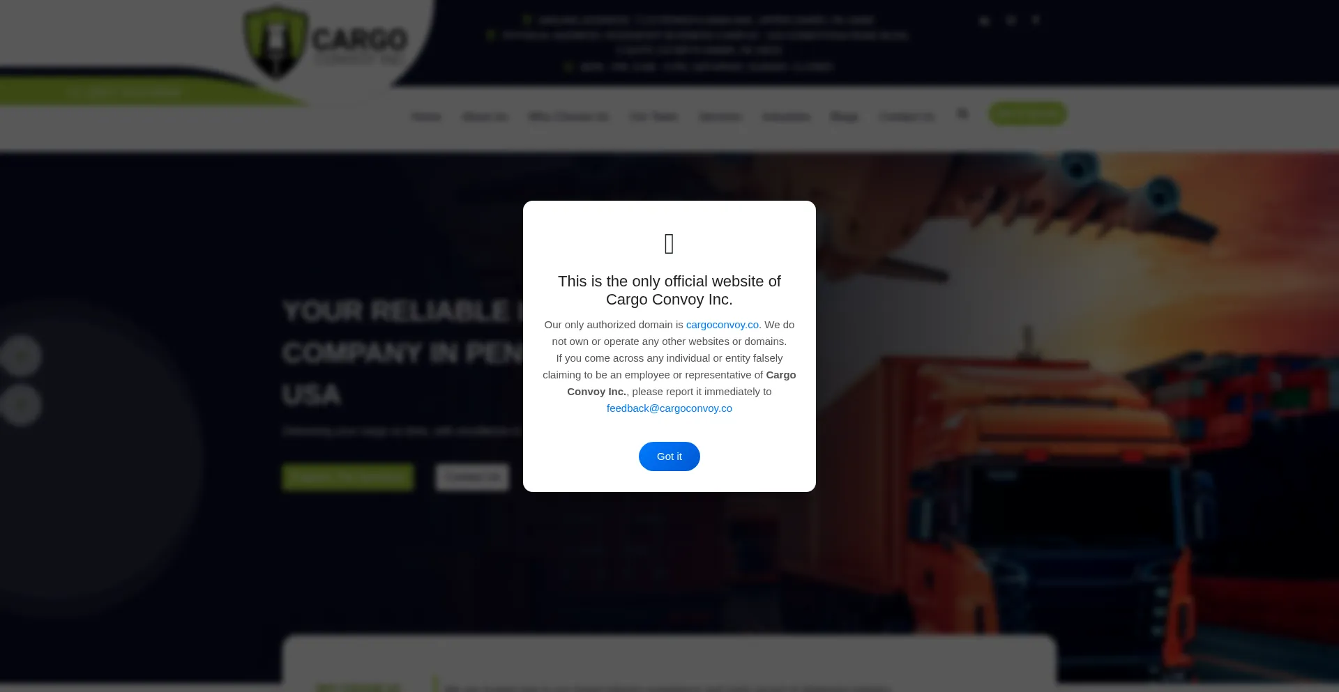 Cargoconvoy.co