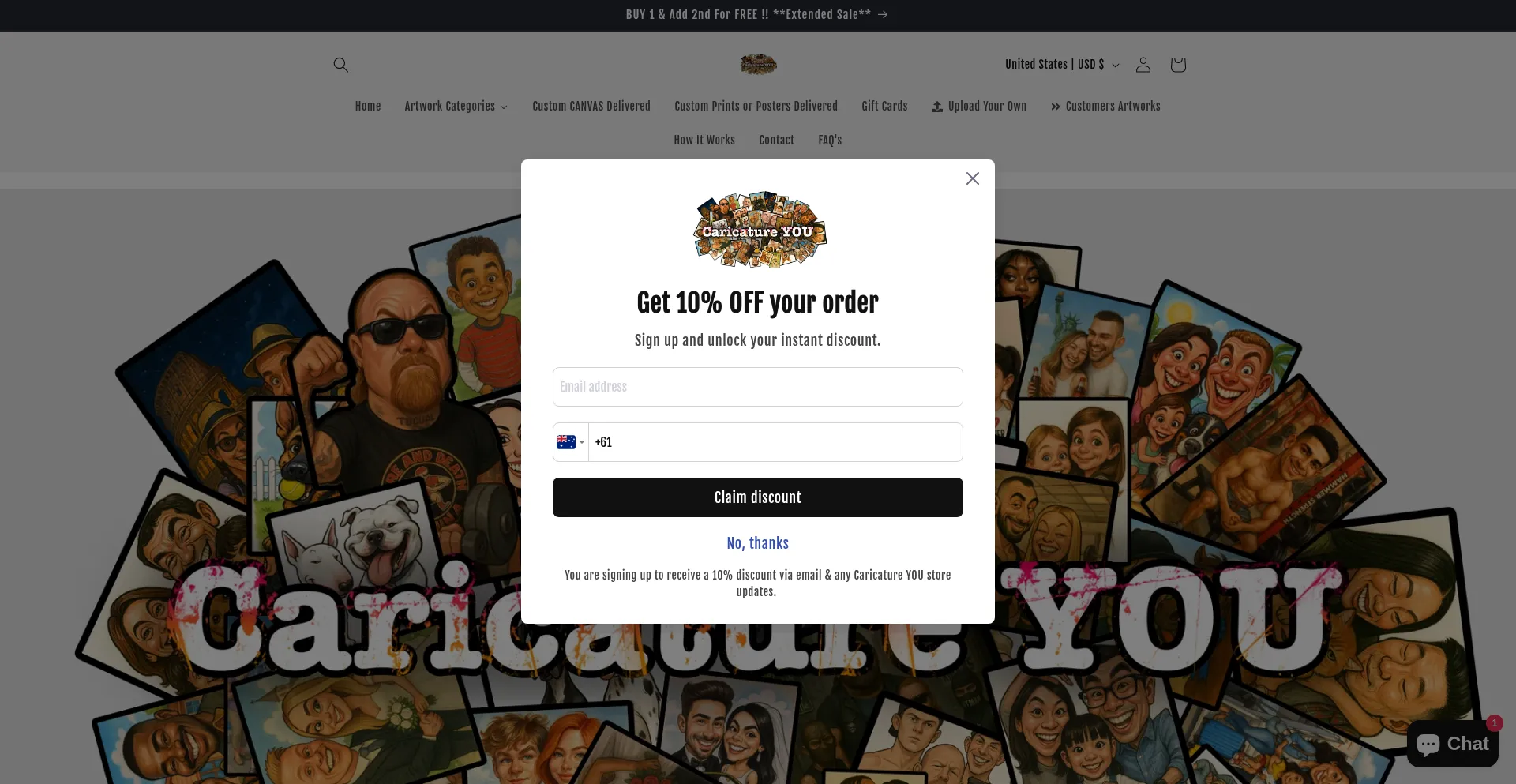 Caricatureyou.com