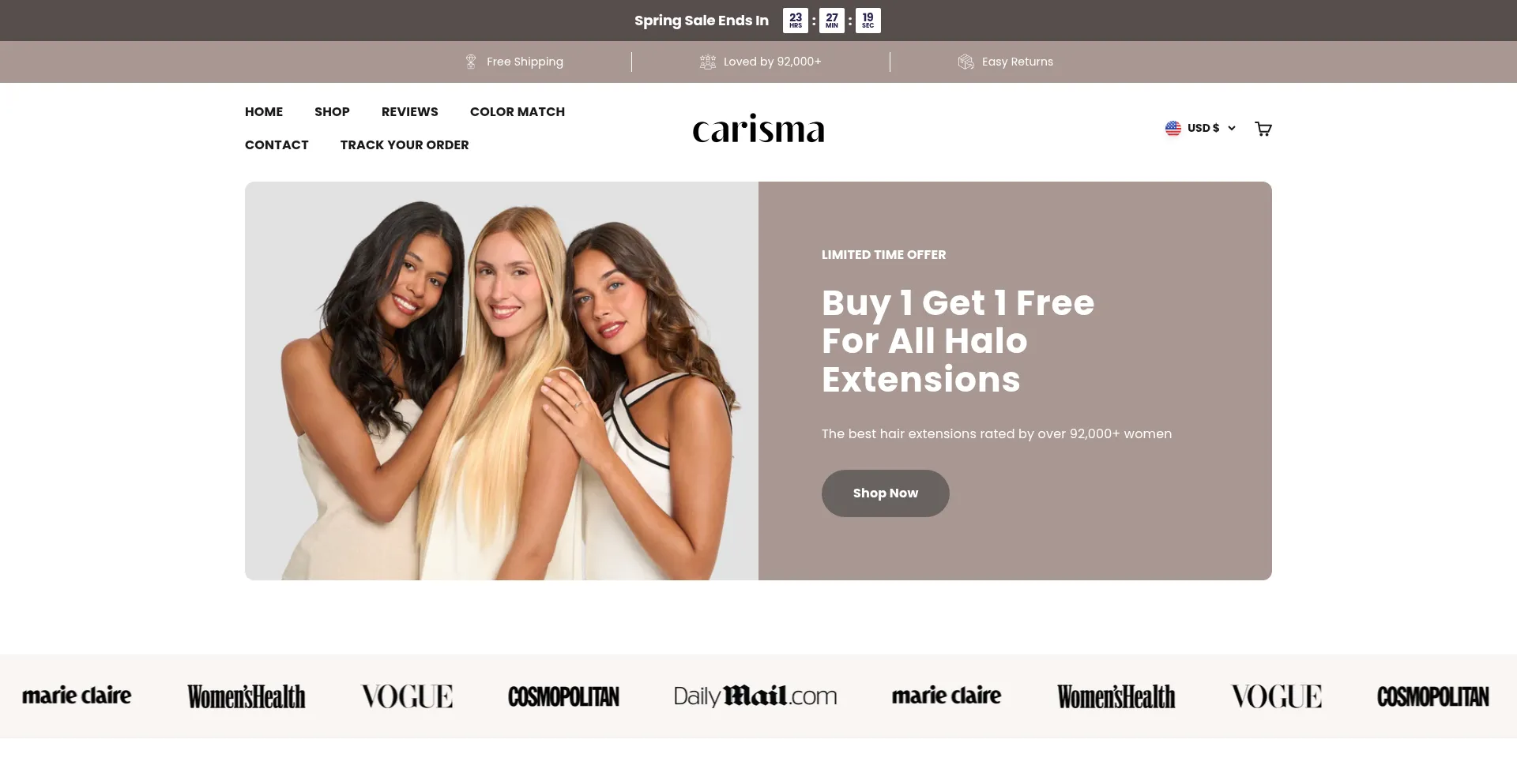 Carismahair.com