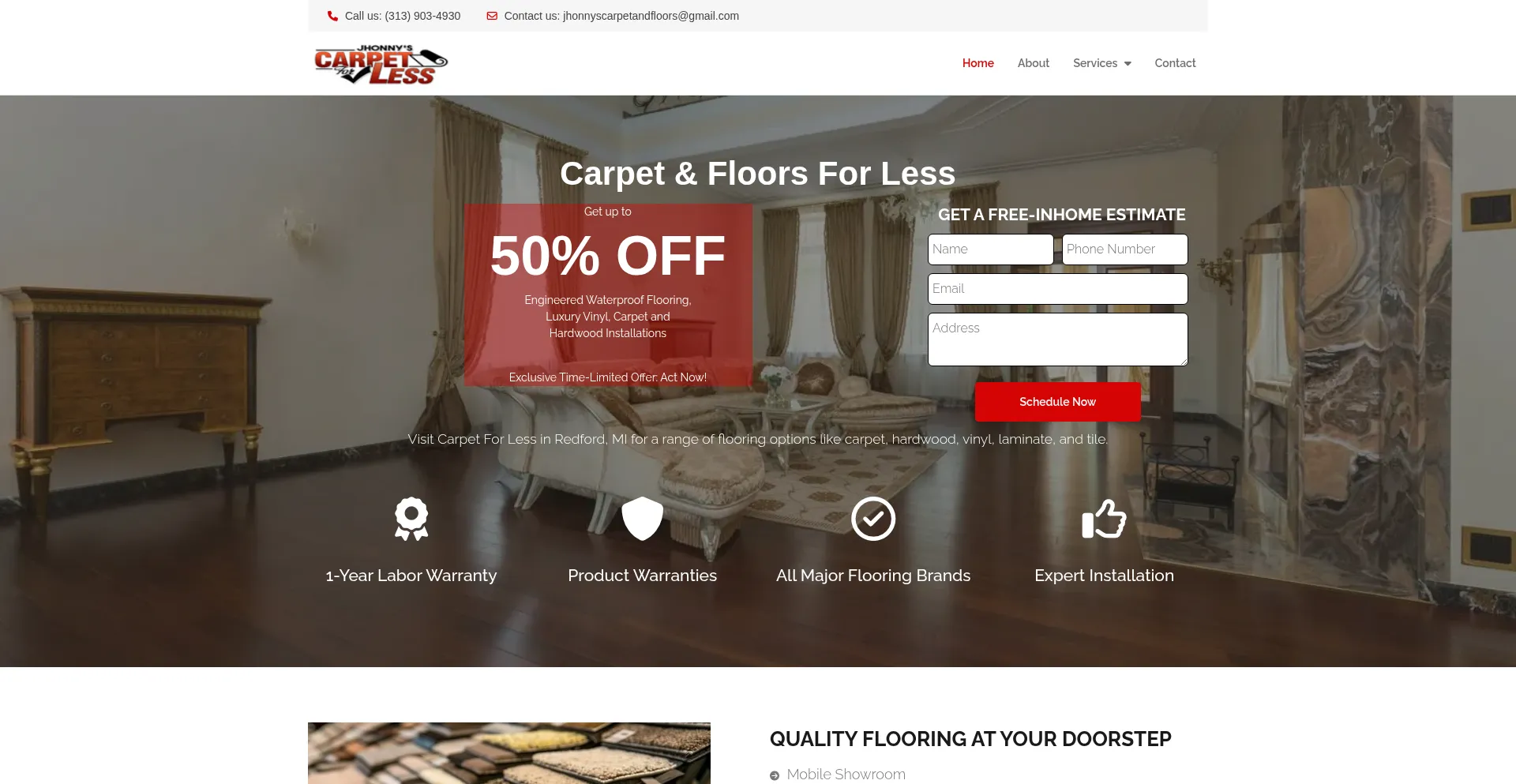 Carpetforlessrd.com