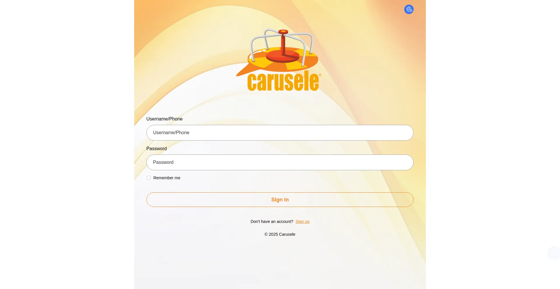 Website screenshot of Caruselepro.com