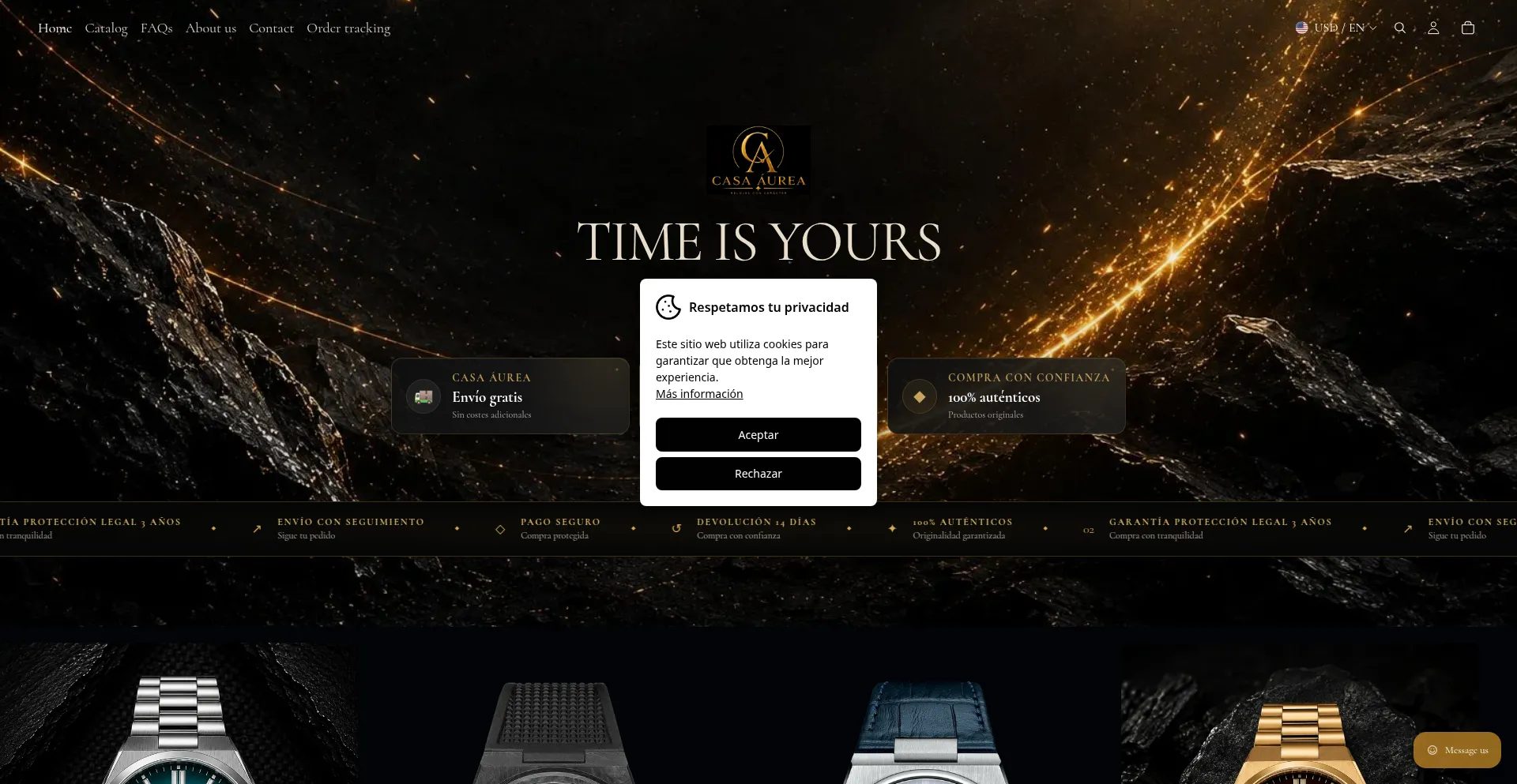 Casaaurearelojeria.com