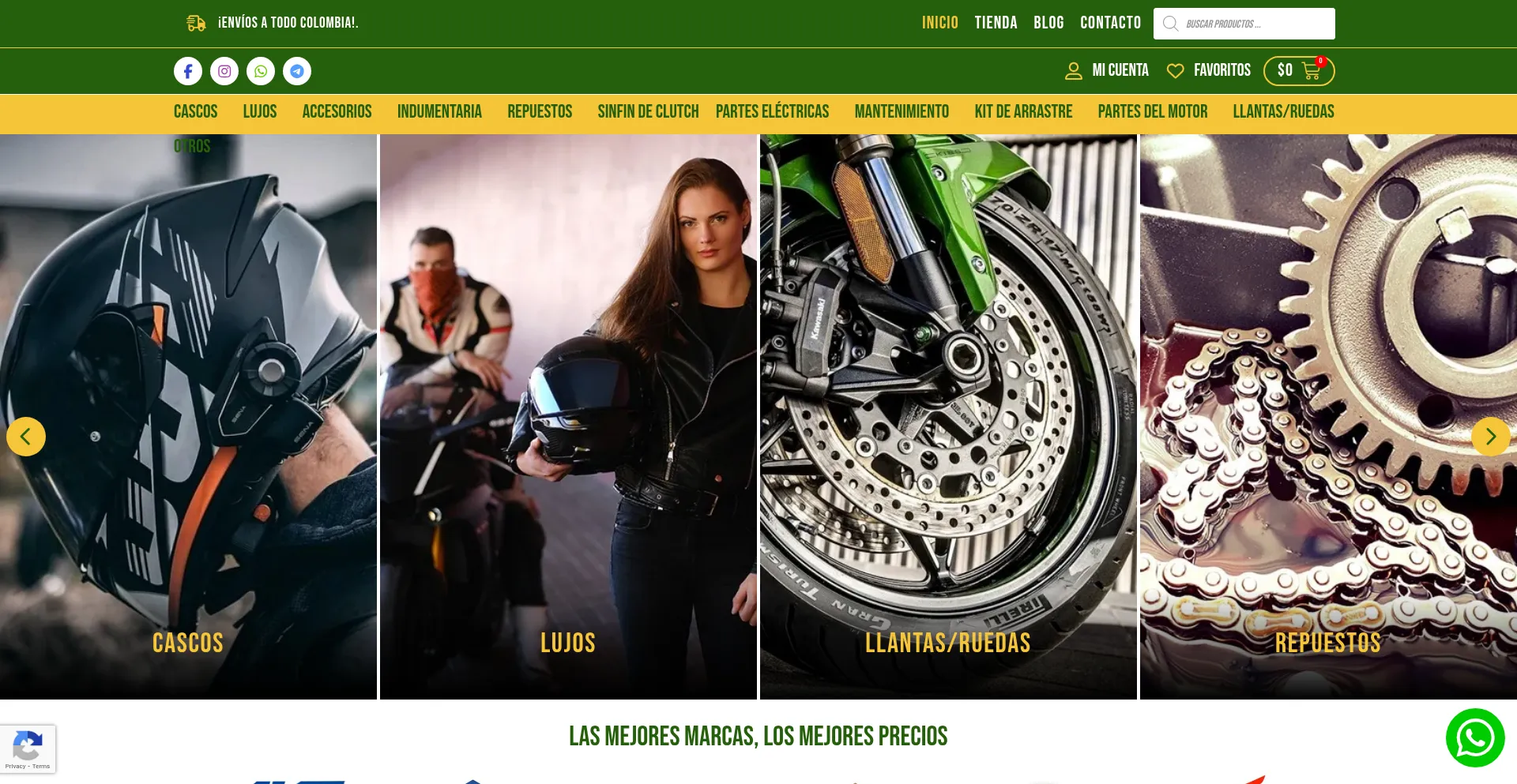 Website screenshot of Cascosylujos.com