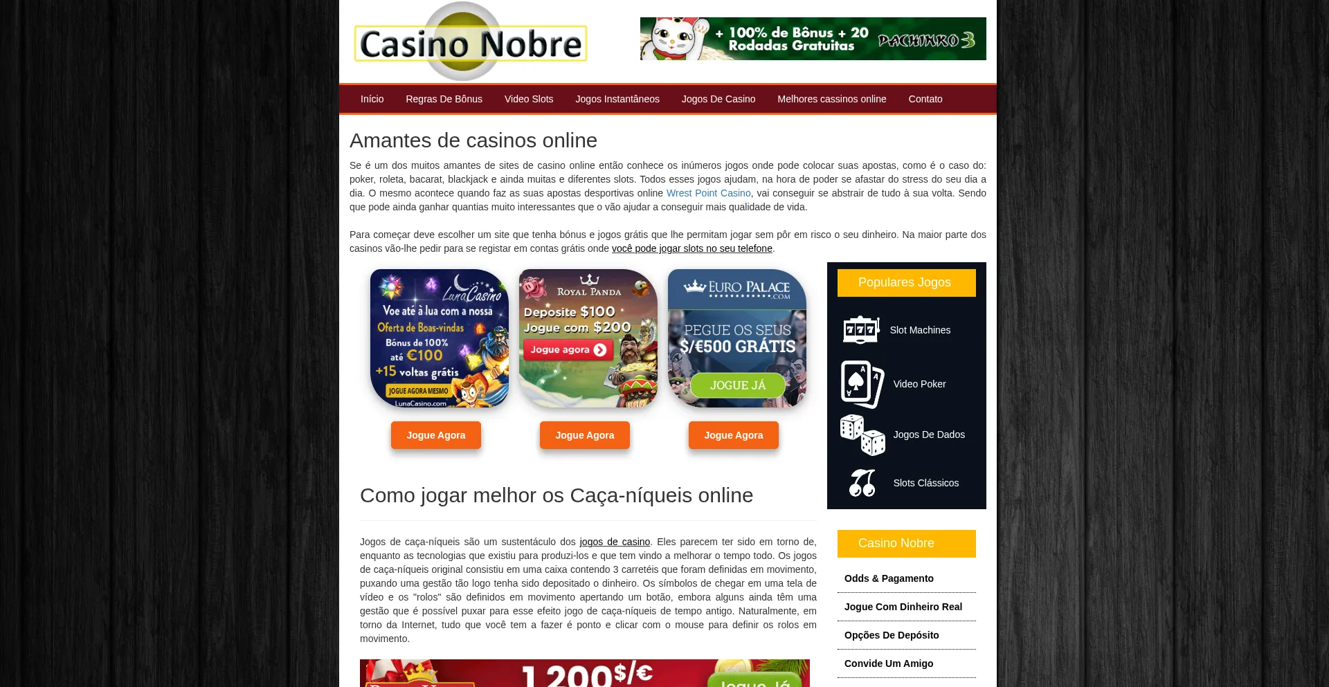 Casinonobre.com