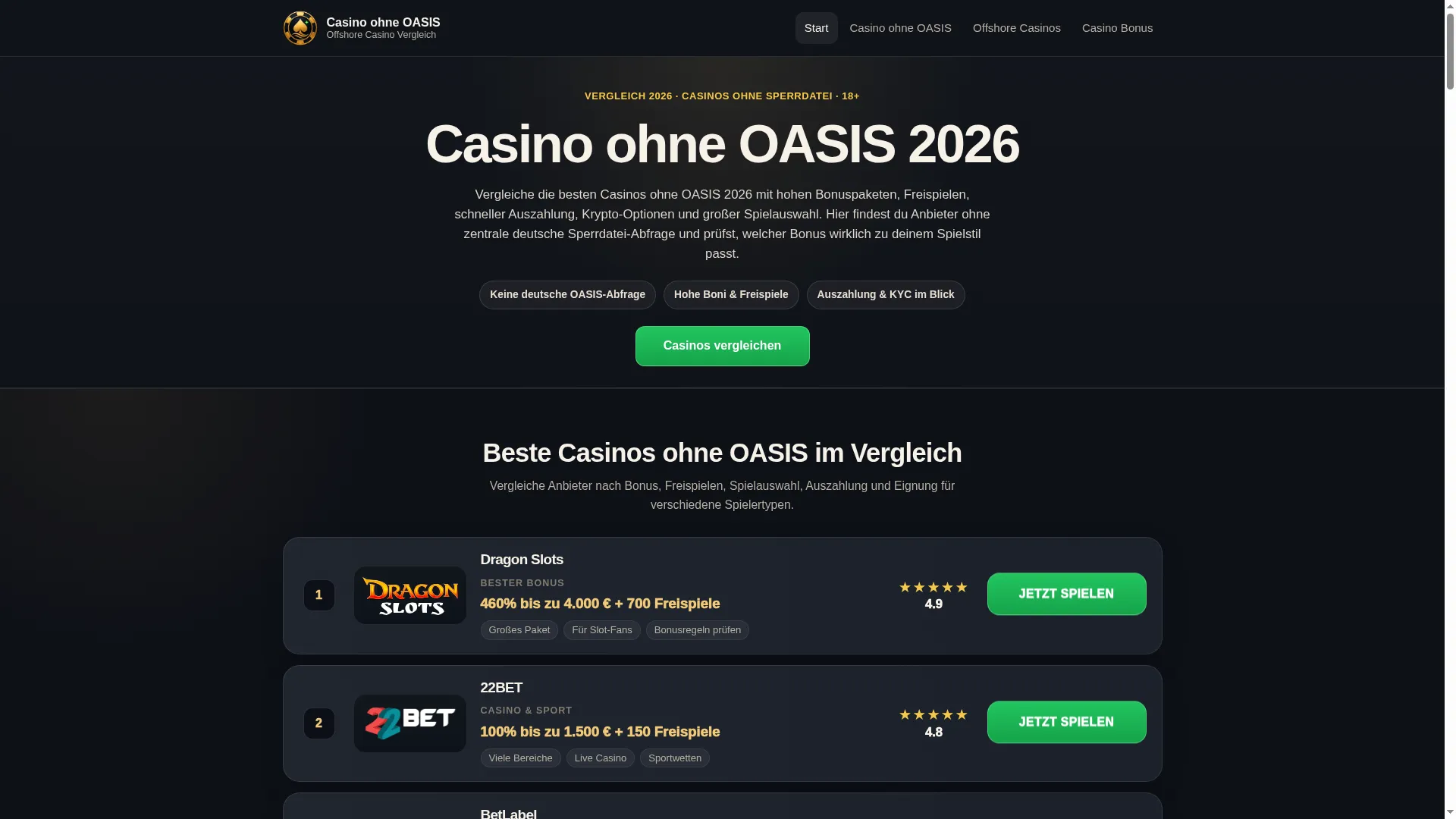 Casinoohne-oasis-de.com