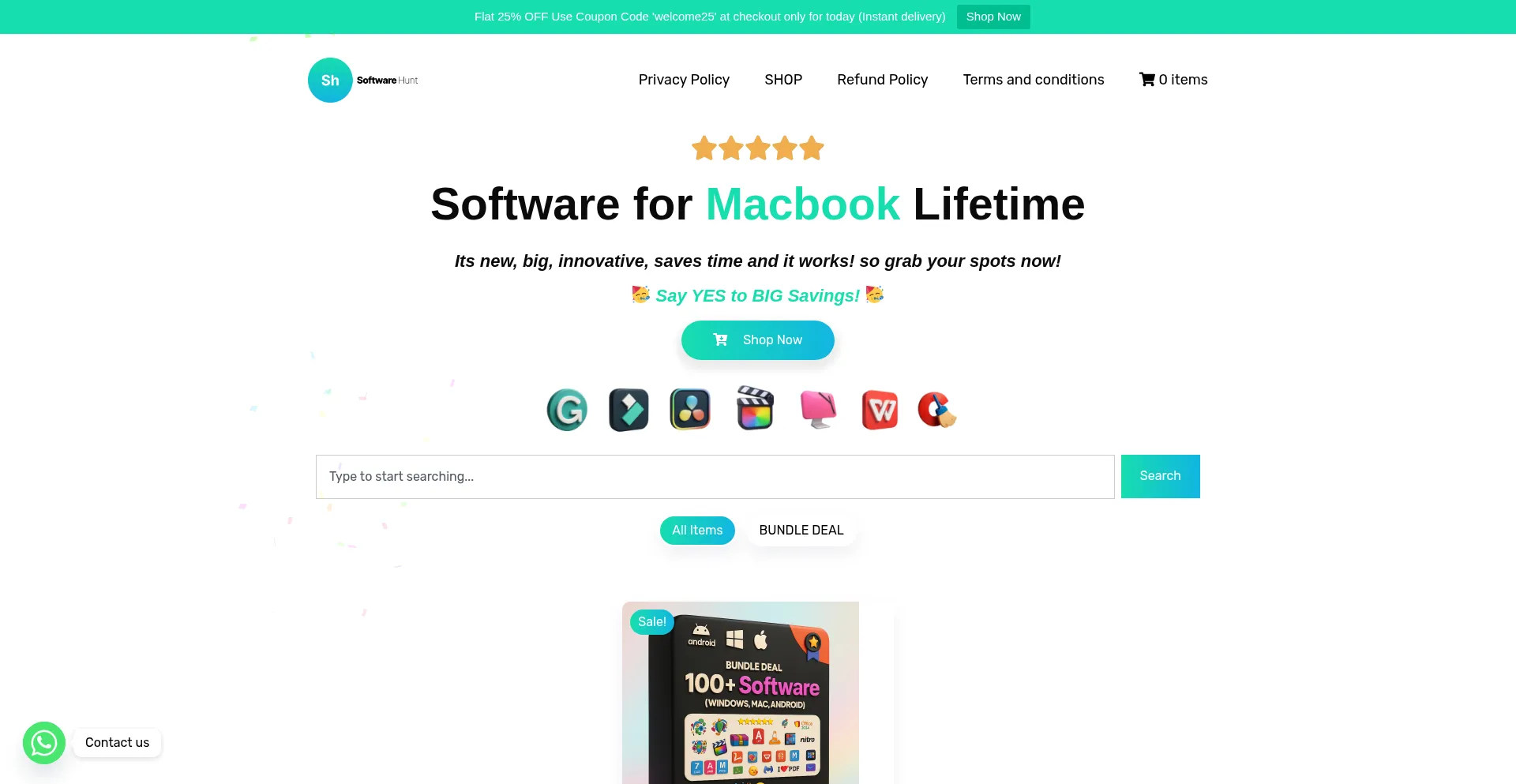 Website screenshot of Catchtools.com