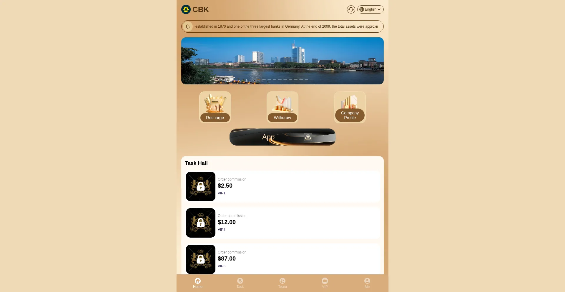 Website screenshot of Cbkbsc.com