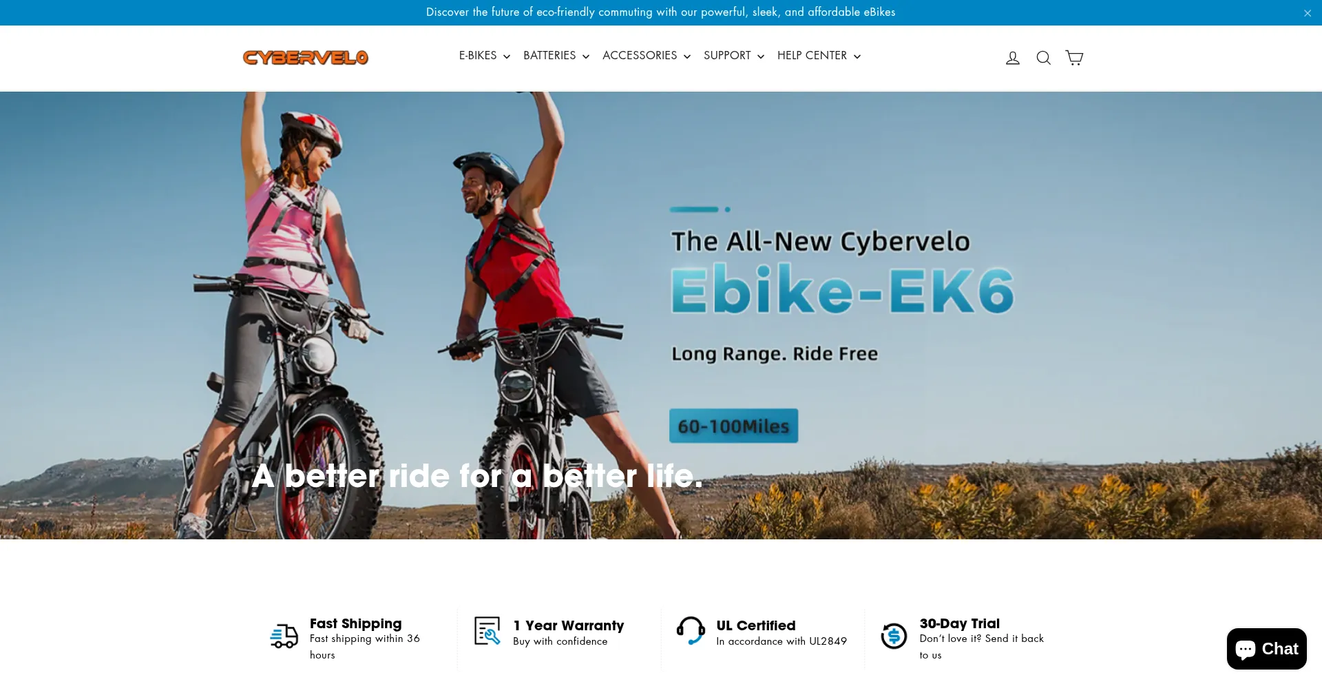 Website screenshot of Cbvelo.com