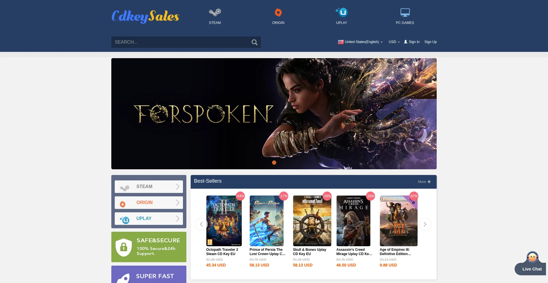 Cdkeysales.com