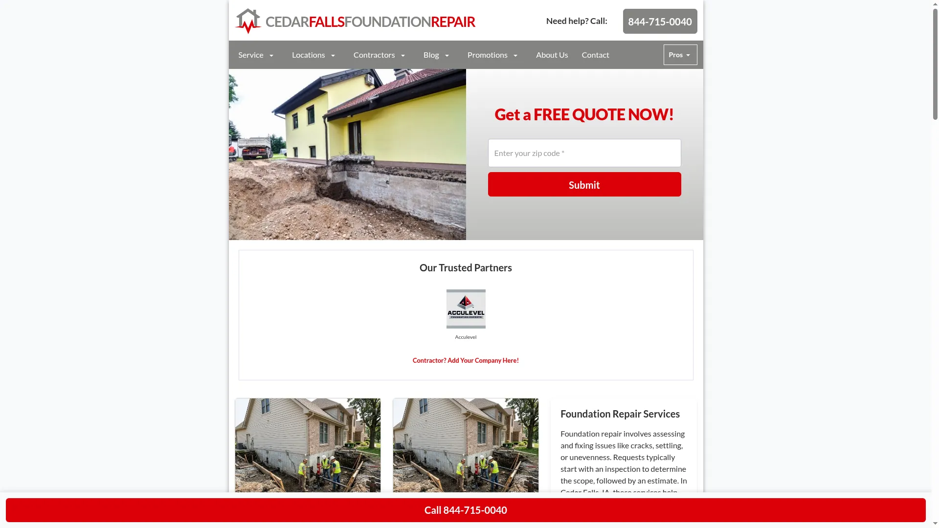 Cedarfallsfoundationrepairservice.com