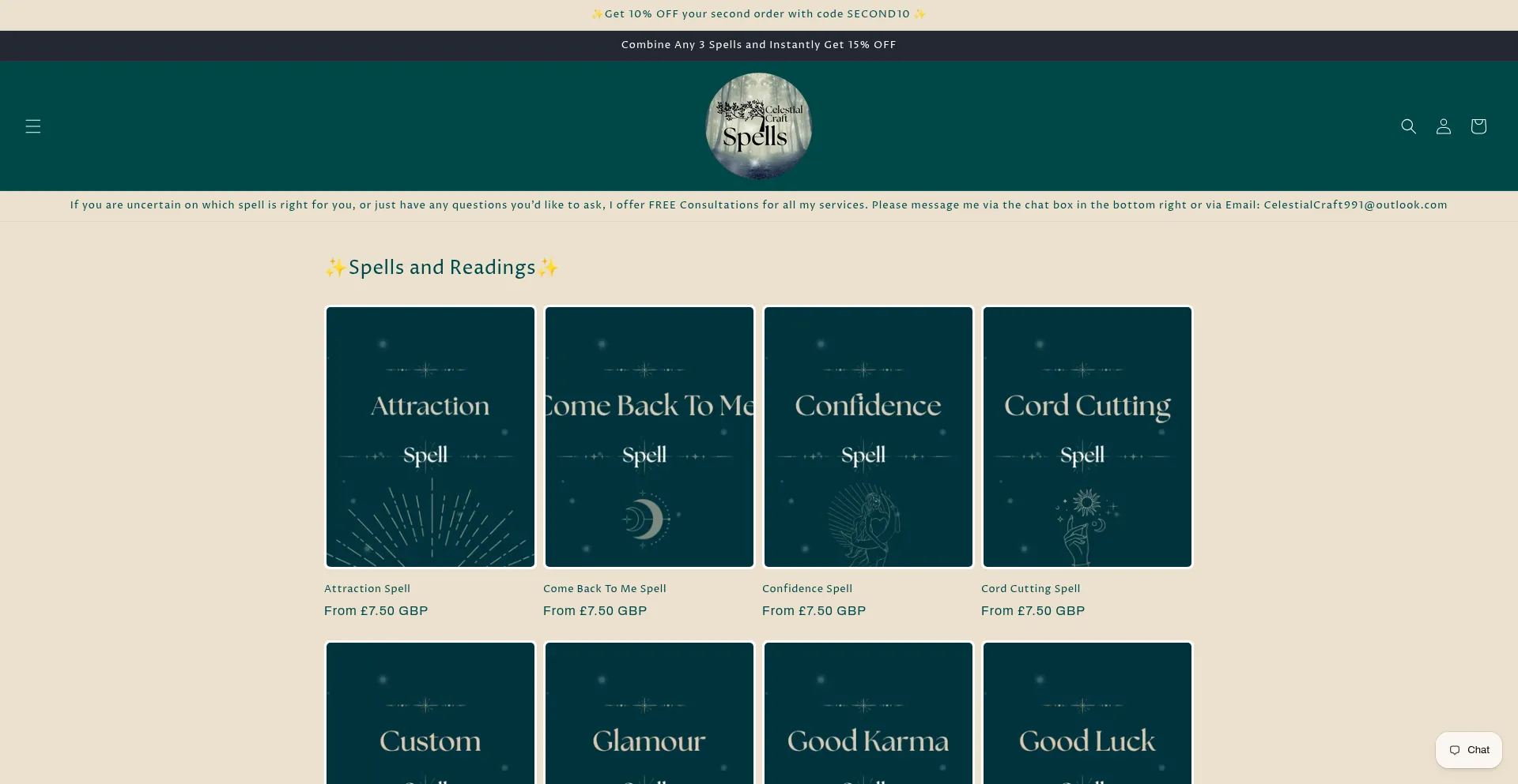 Celestialcraftspells.com