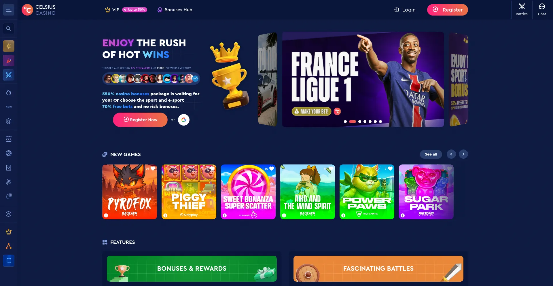 Celsiuscasino.com