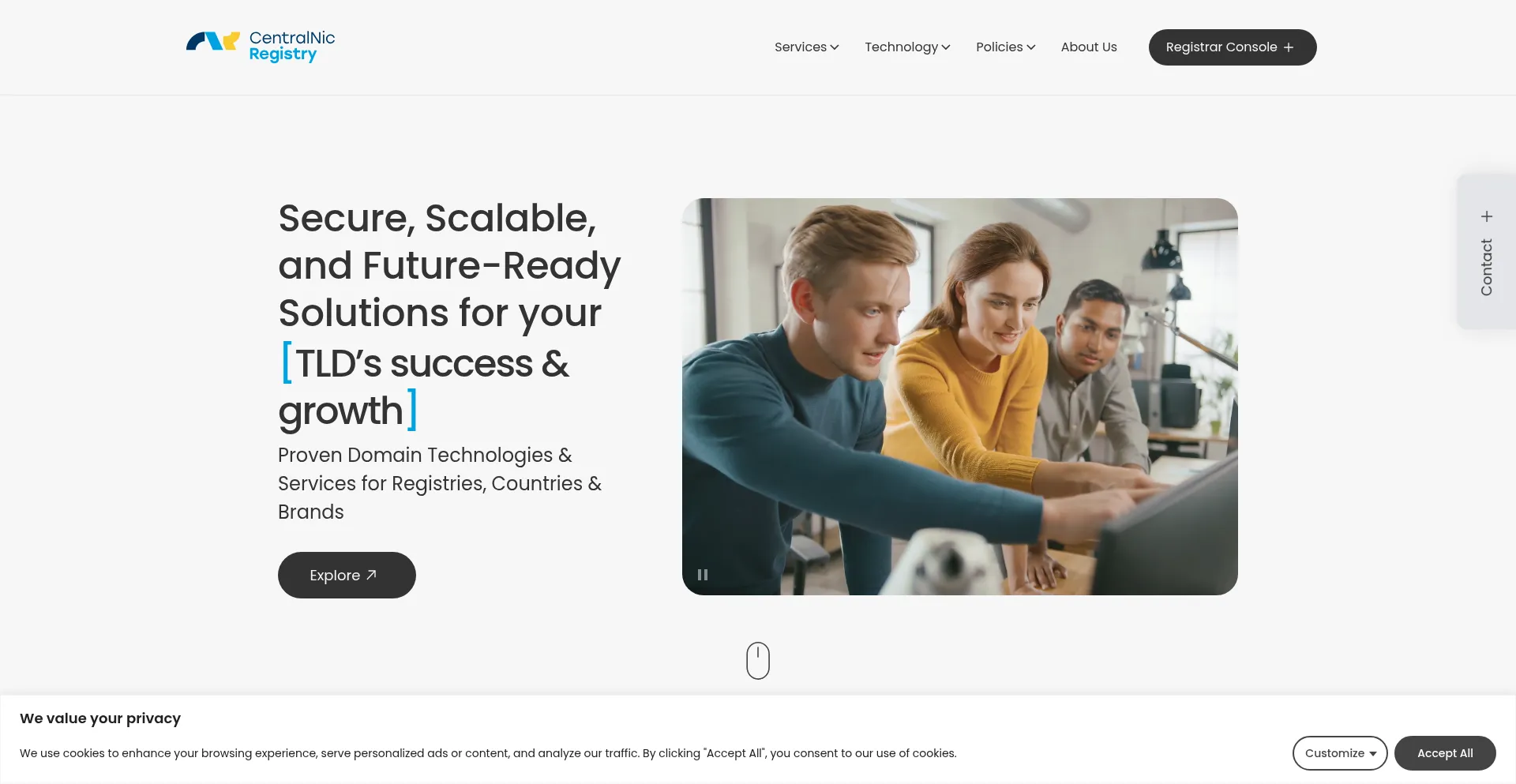 Centralnicregistry.com