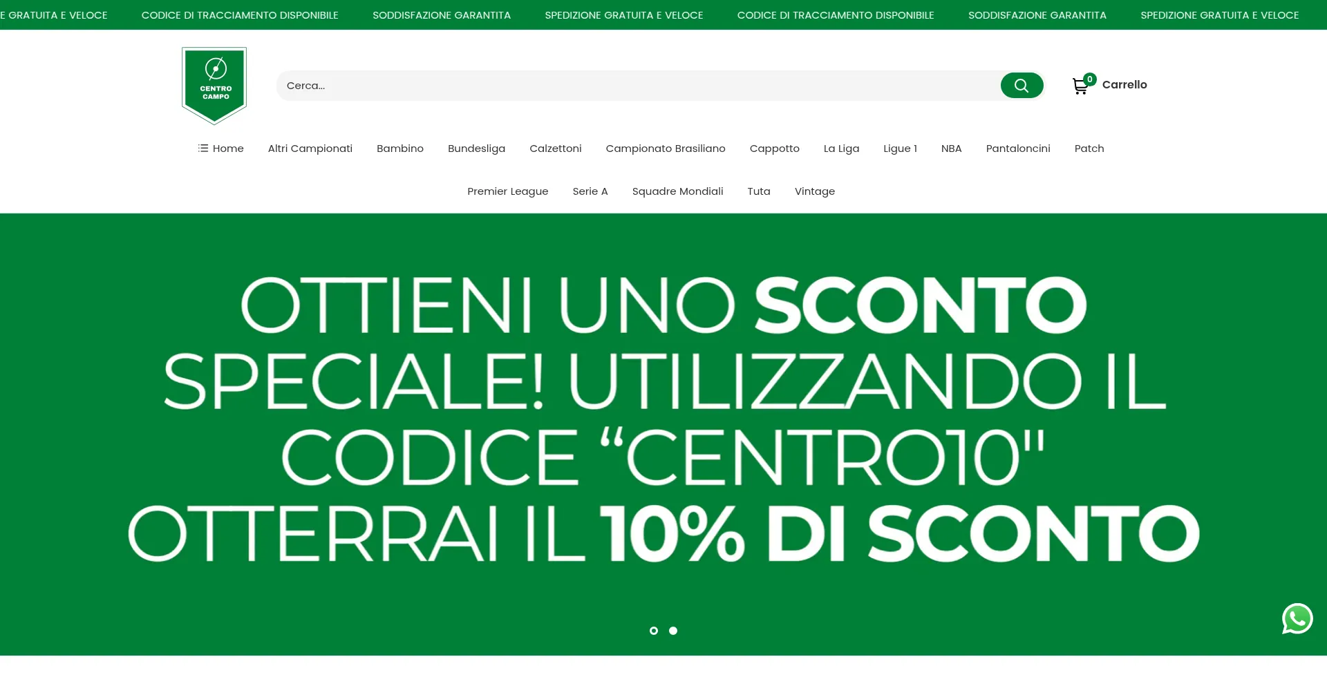 Centrocampostore.com