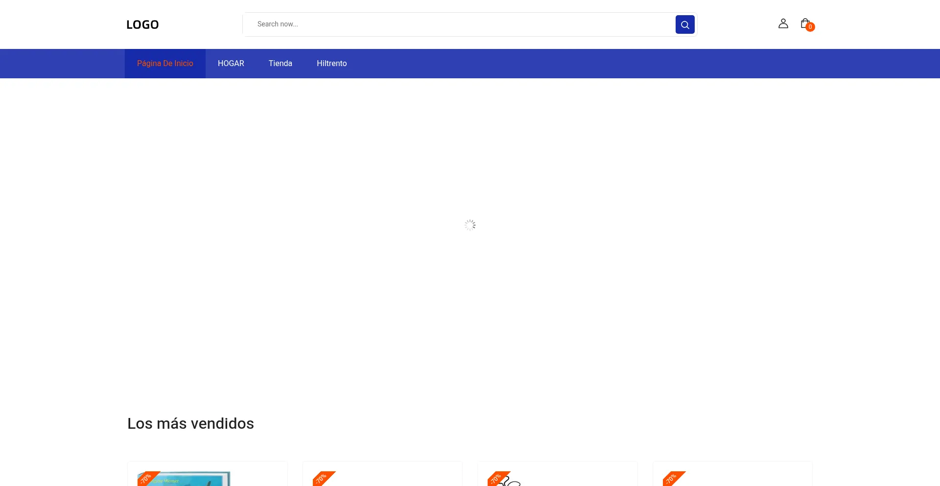 Website screenshot of Centrocomerciales.com