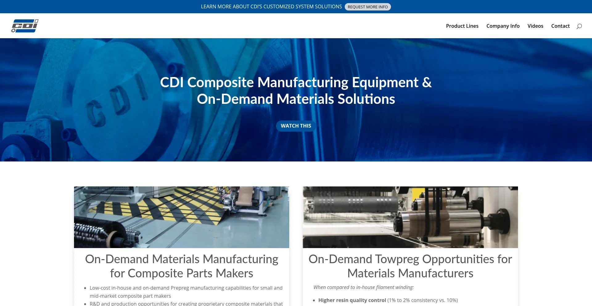 Website screenshot of Centurydesign.com