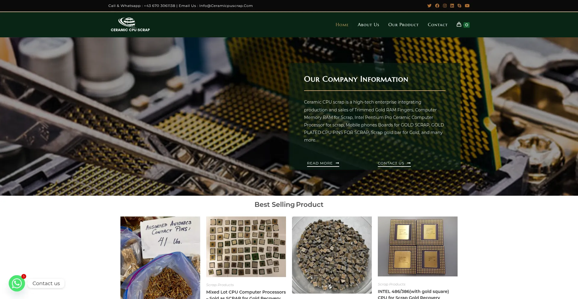 Ceramicpuscrap.com