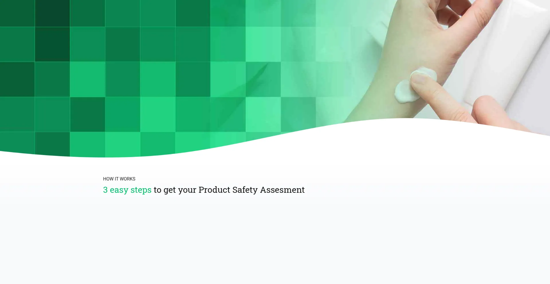 Website screenshot of Certifiedcosmetics.com