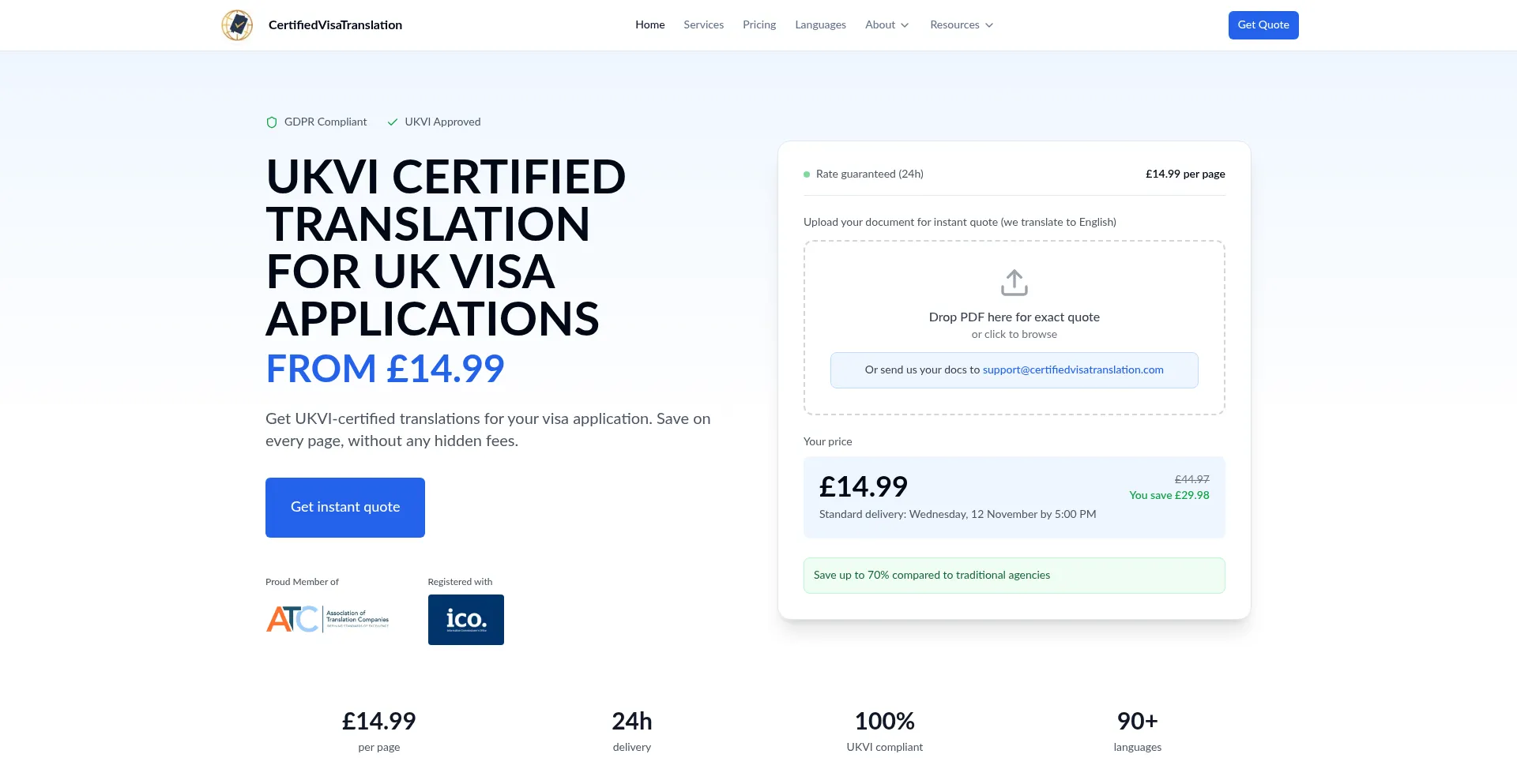 Certifiedvisatranslation.com
