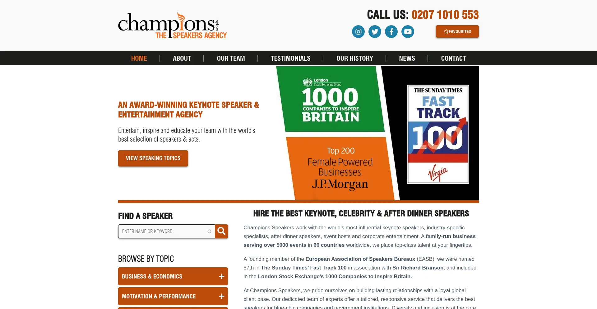Champions-speakers.co.uk