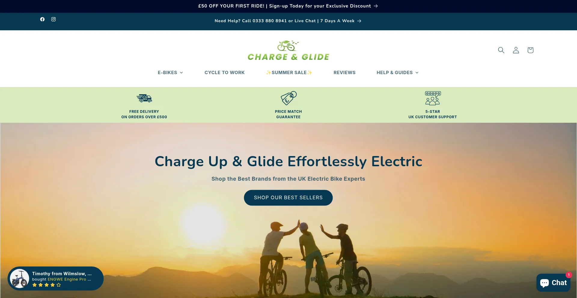 Chargeandglide.co.uk