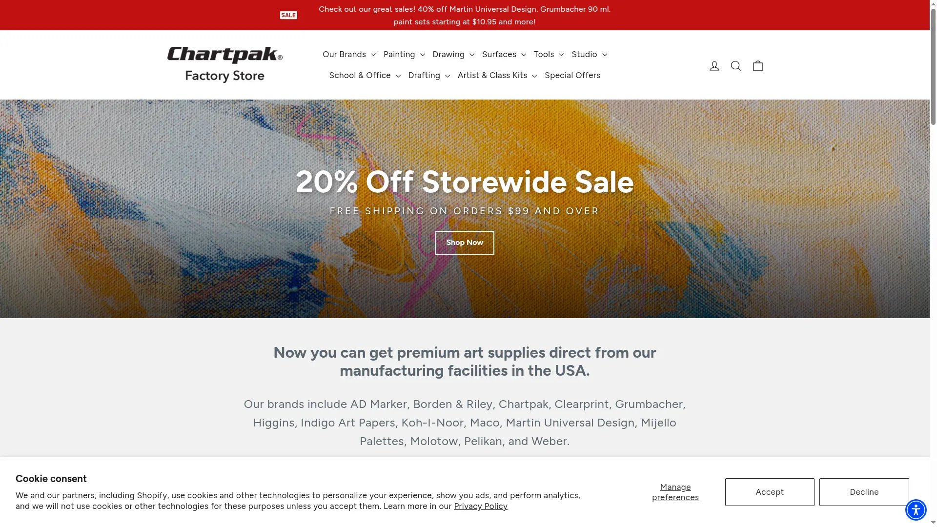 Chartpakstore.com