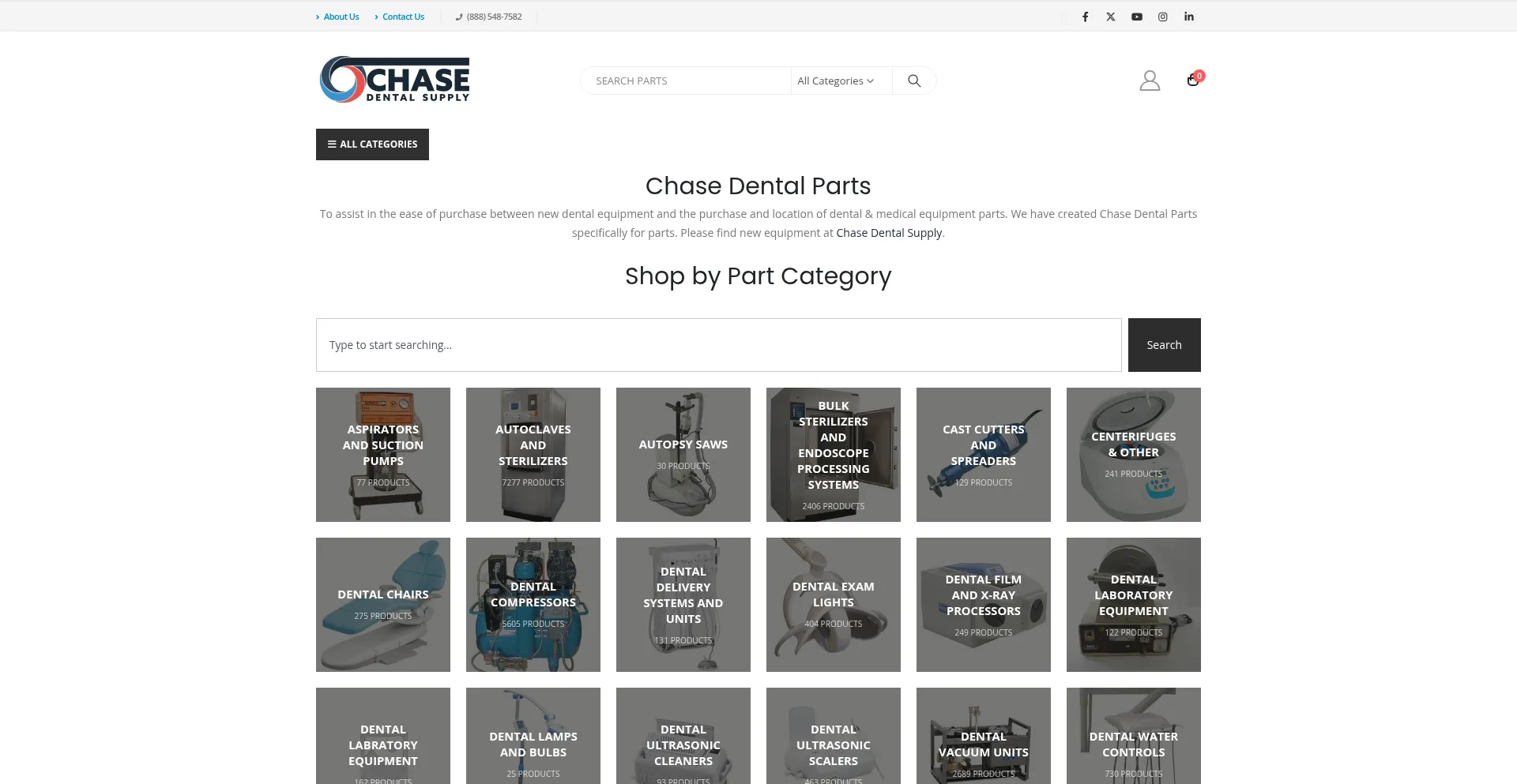 Chasedentalparts.com