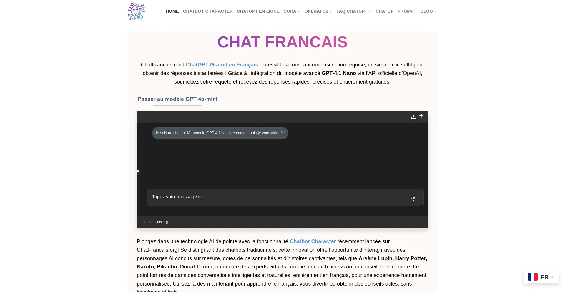Chatfrancais.org
